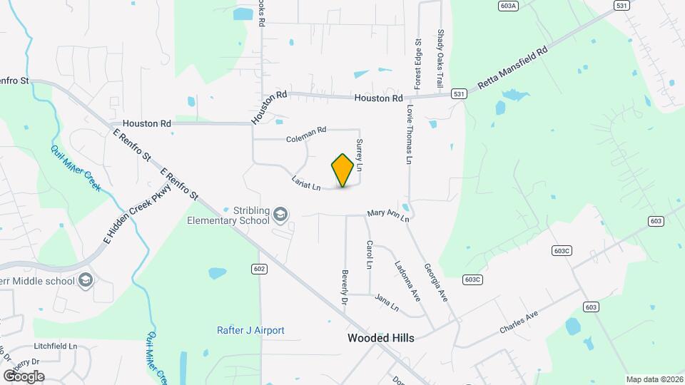 1948 Lariat Ln Map and Location Details