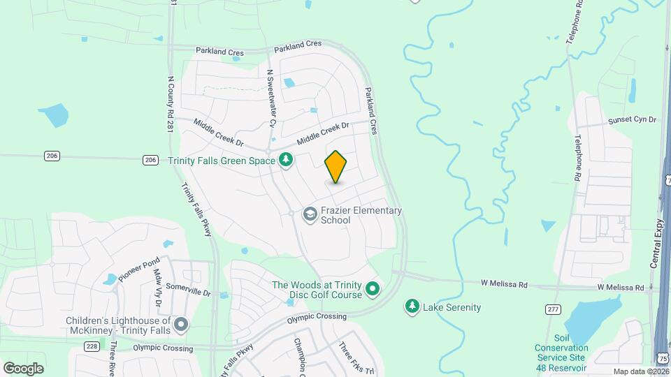 905 Lady Bird Dr Mapa y Detalles de la Ubicación