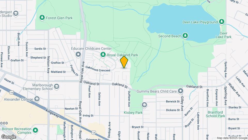 5239 Oakmount Cres Map and Location Details