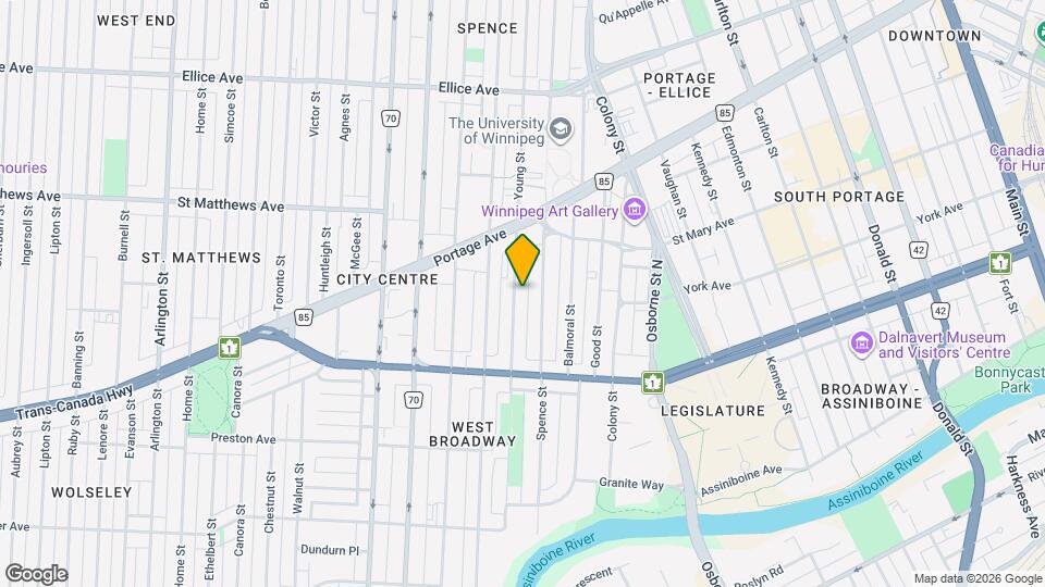 Alma Apartments Map and Location Details