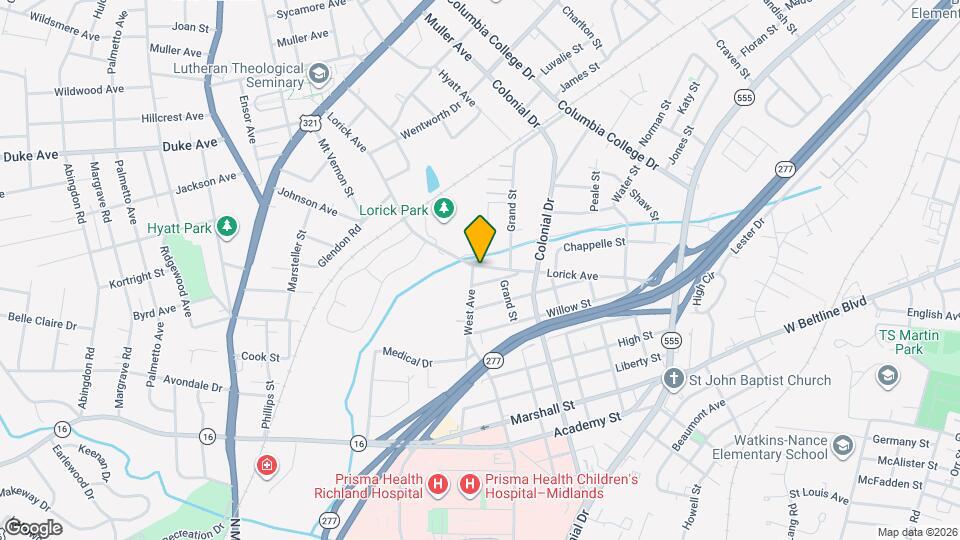 1900 Lorick Ave Map and Location Details