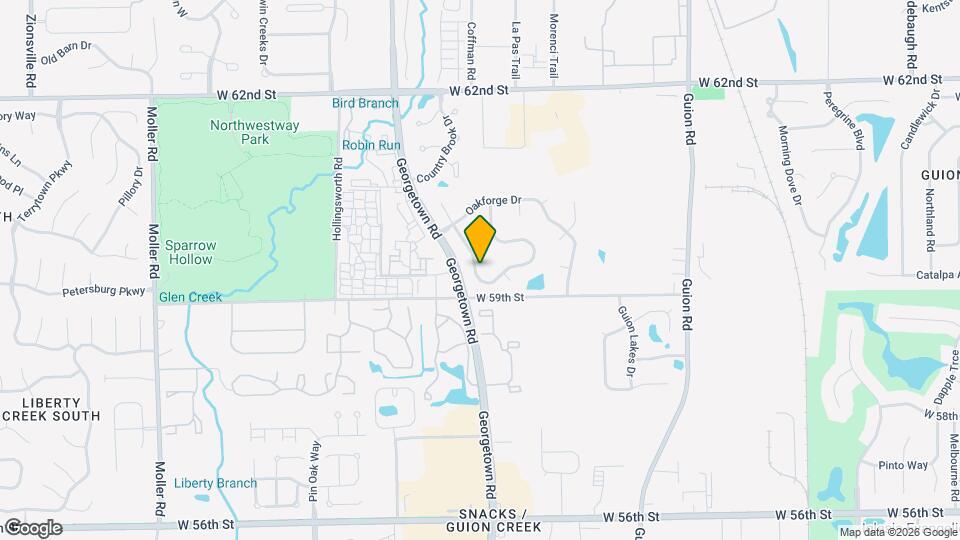 5943 Sycamore Forge Dr Map and Location Details