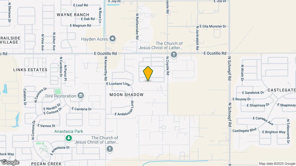 2379 E Meadow Mist Ln Map and Location Details