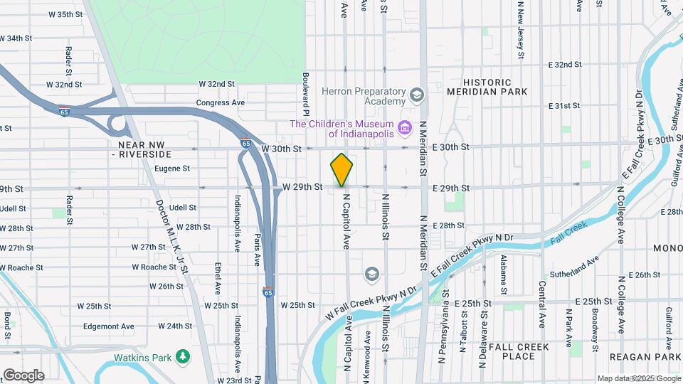 2860 N Capitol Ave Map and Location Details