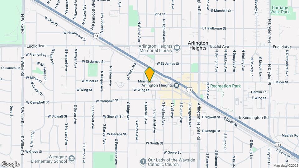 355 W Miner St Map and Location Details