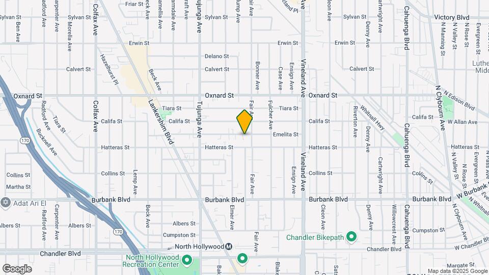 11218 Emelita St Map and Location Details