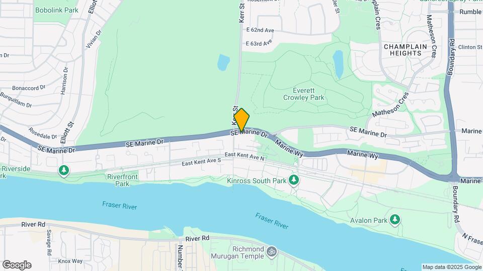 The Everett Marine & Kerr Mapa y Detalles de la Ubicación