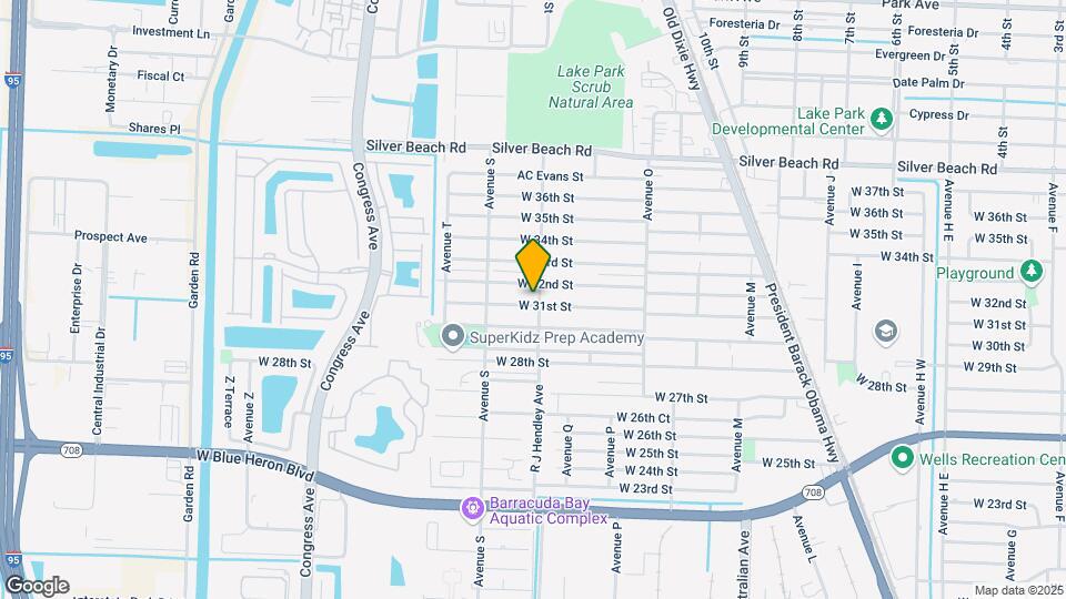 1508 W 31st St Map and Location Details