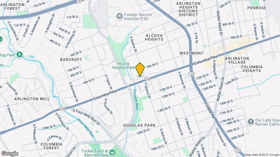 4013 Columbia Pike Map and Location Details