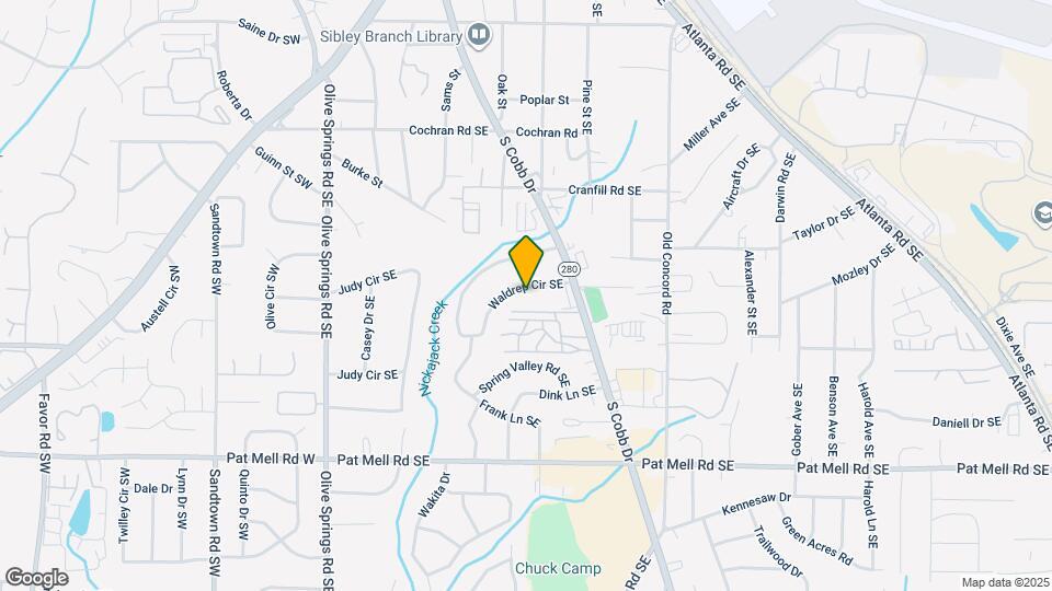 1870 Waldrep Cir SE Map and Location Details