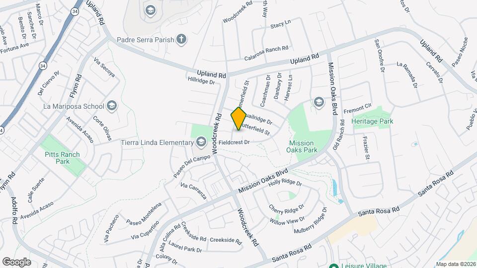 1435 Spyglass Way Map and Location Details