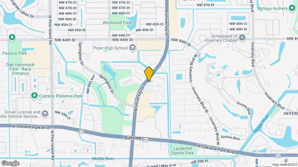 4000 Del Rio Way Map and Location Details