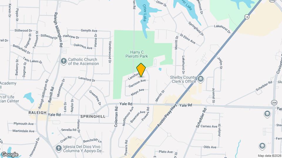 4496 Garrison Ave Map and Location Details