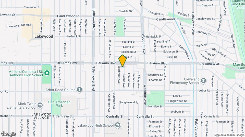 4847 Ocana Ave Mapa y Detalles de la Ubicación