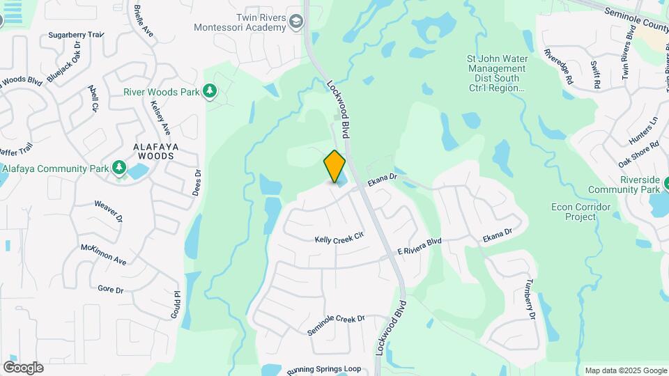 1004 N Magee Creek Ct Map and Location Details