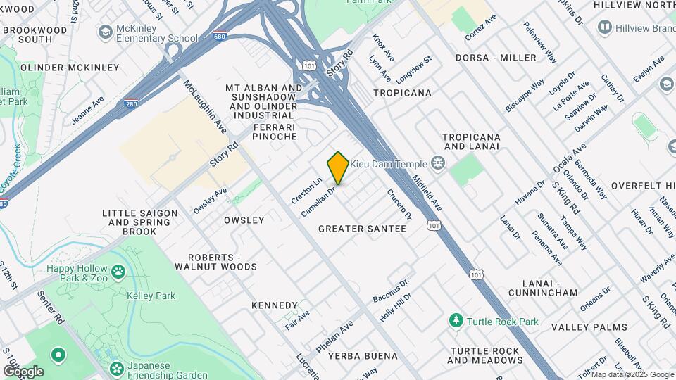 1322 Carnelian Dr Mapa y Detalles de la Ubicación