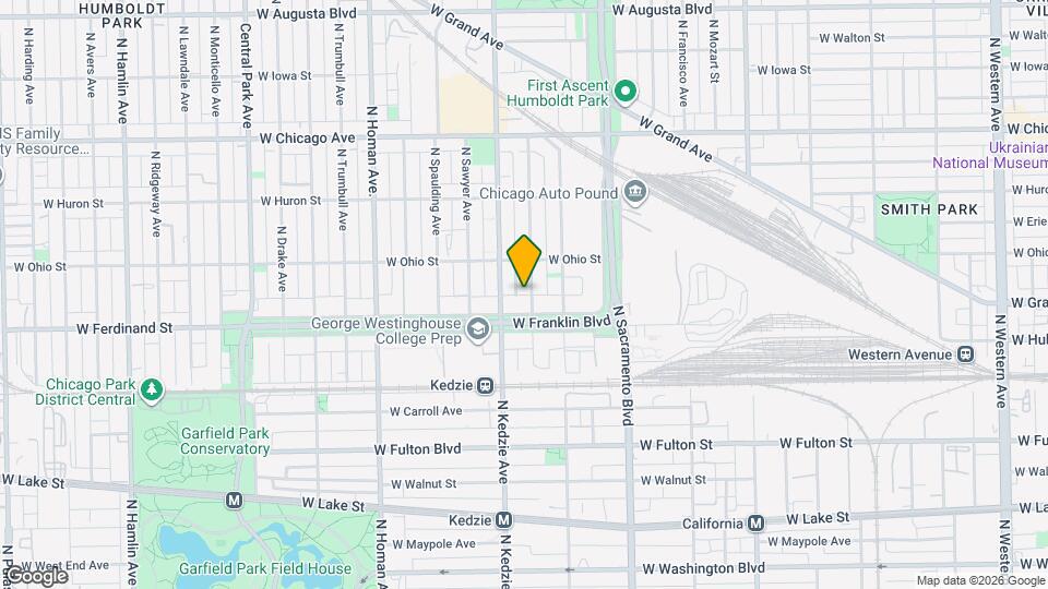 518 Troy N St, Unit 2 Map and Location Details