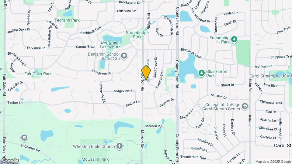 650 Shining Water Dr Map and Location Details