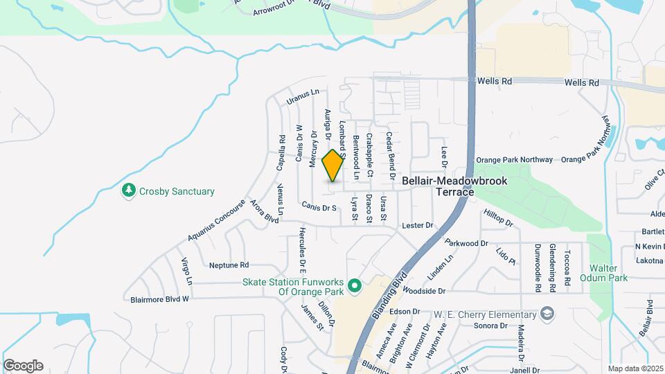801 Meadowbrook Dr Map and Location Details