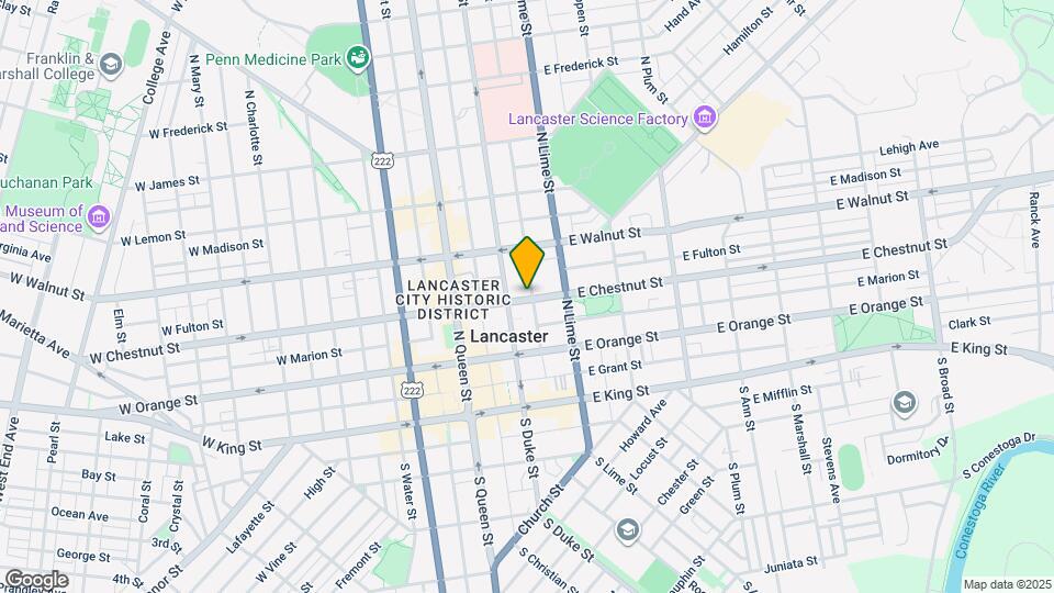 119-121 E Chestnut St Map and Location Details