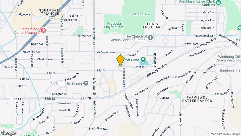 3725 Stephens Ave Mapa y Detalles de la Ubicación