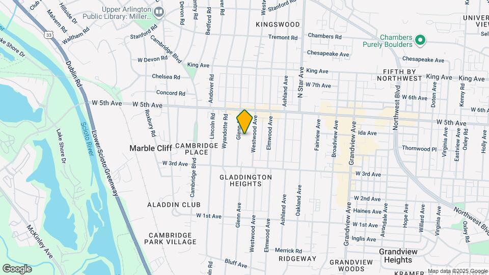 1504 Glenn Ave, Unit 1504 Map and Location Details