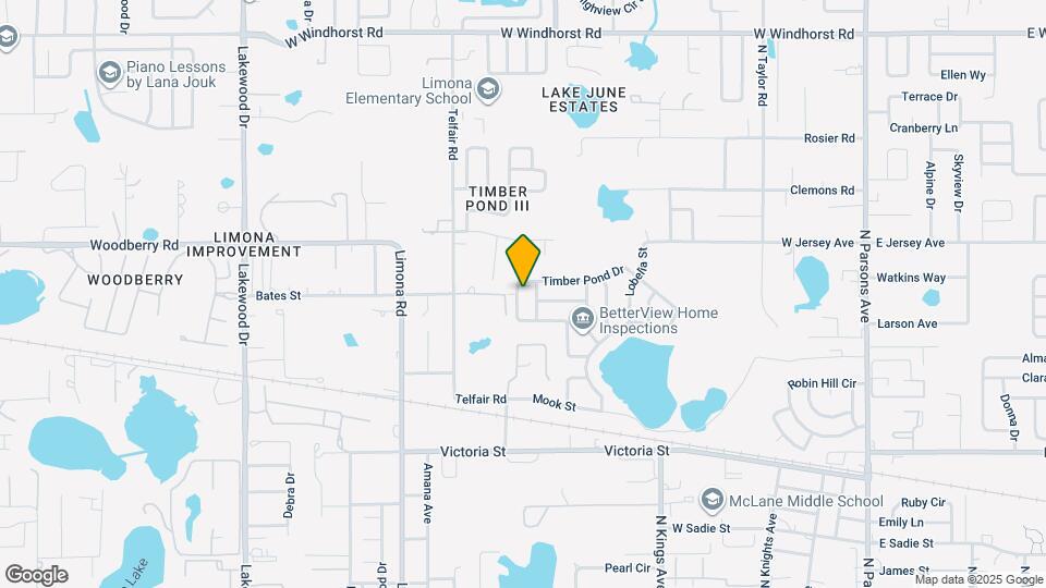 846 Timber Pond Dr Map and Location Details