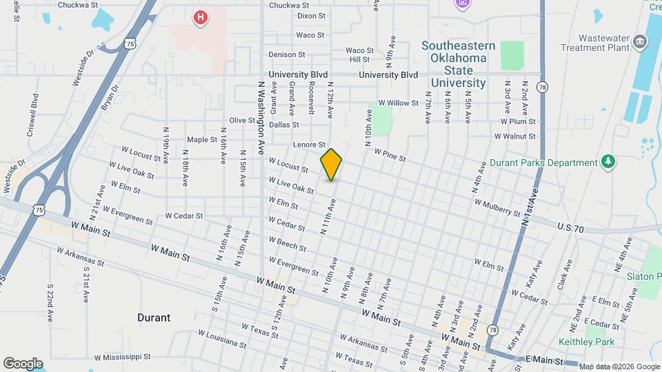 613 N 11th Ave Map and Location Details