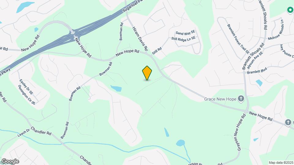1525 New Hope Rd Map and Location Details