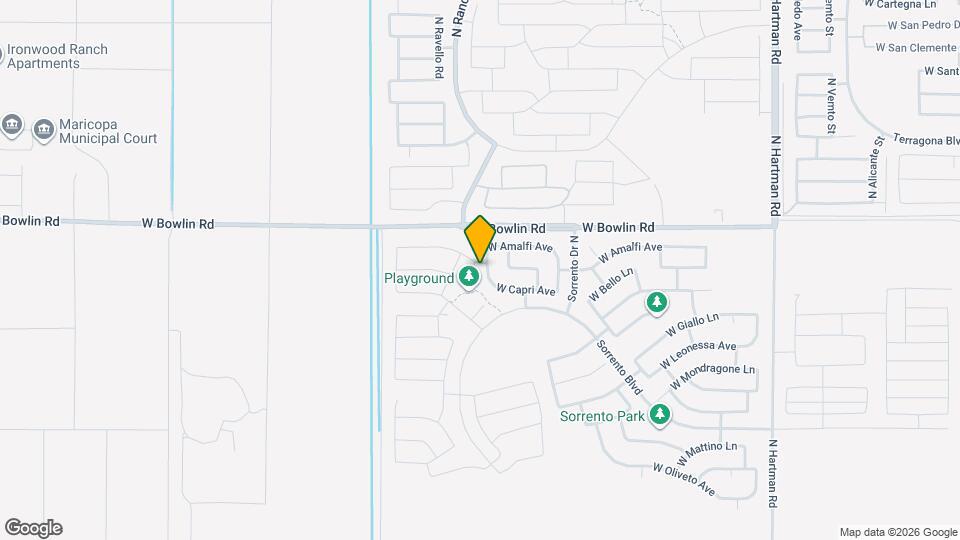 17878 N Pietra Rd Map and Location Details