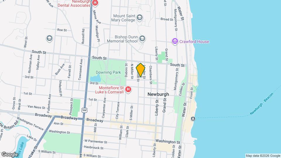 44 Farrington St Mapa y Detalles de la Ubicación