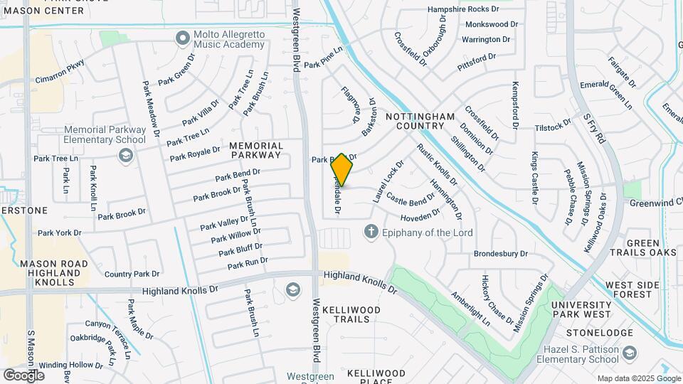 1403 Stependale Dr Map and Location Details