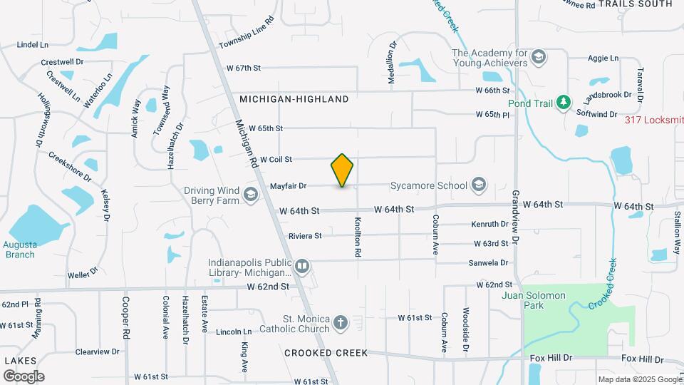 2113 Mayfair Dr Map and Location Details