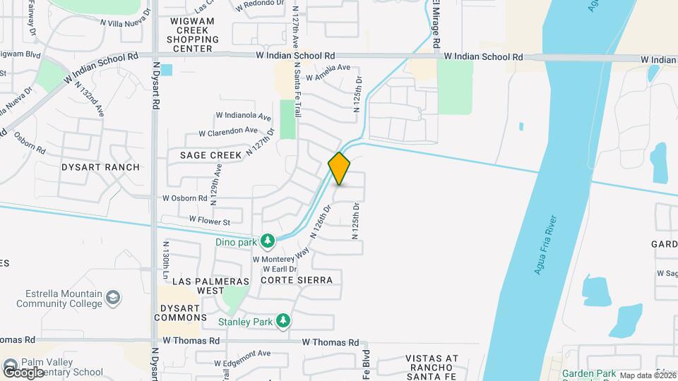 12579 W Mulberry Dr Map and Location Details