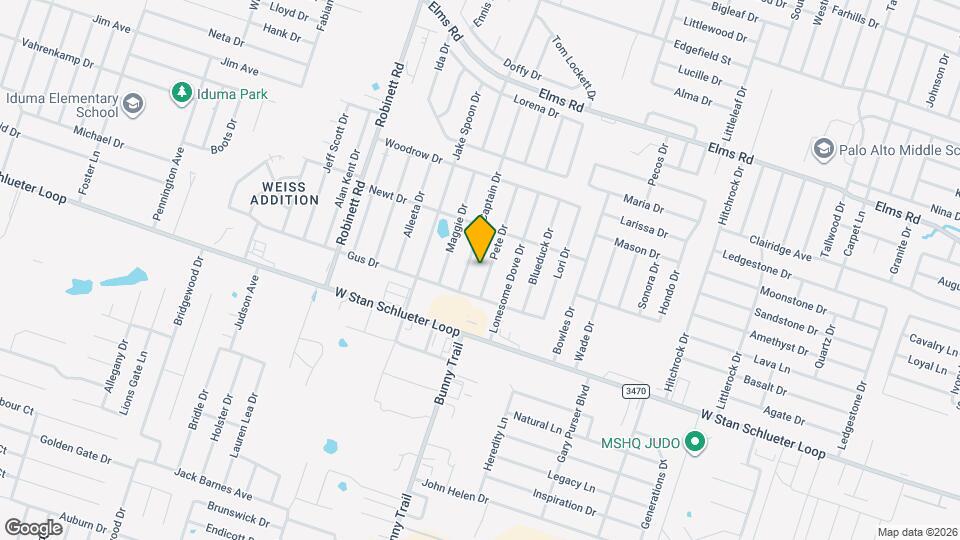 4501 Pete Dr Map and Location Details