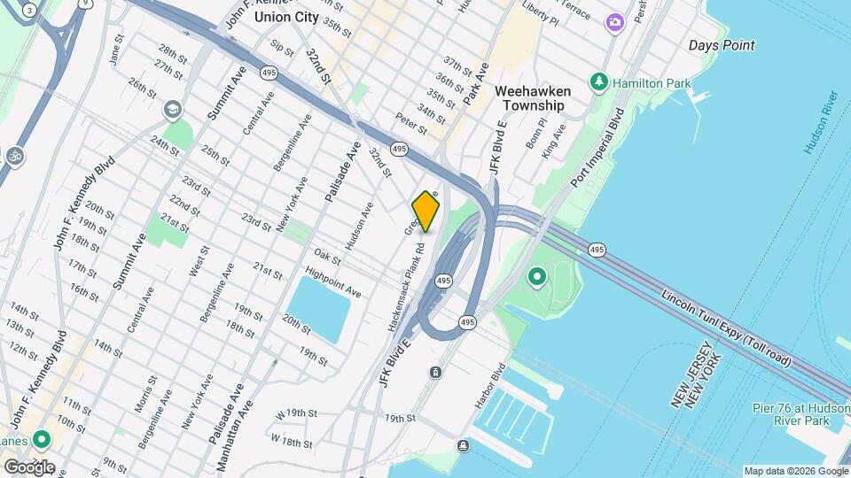 80 Hackensack Plank Rd Map and Location Details