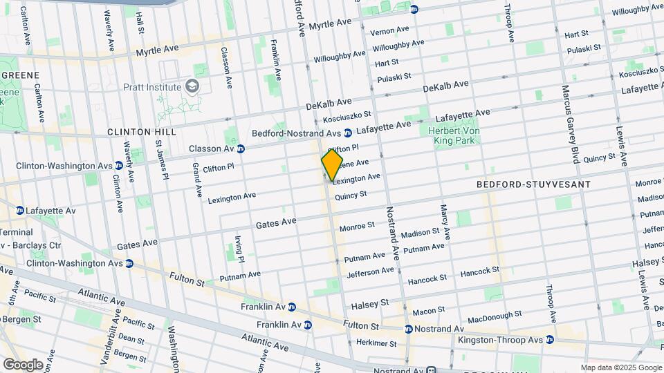 1073 BEDFORD AVE Map and Location Details
