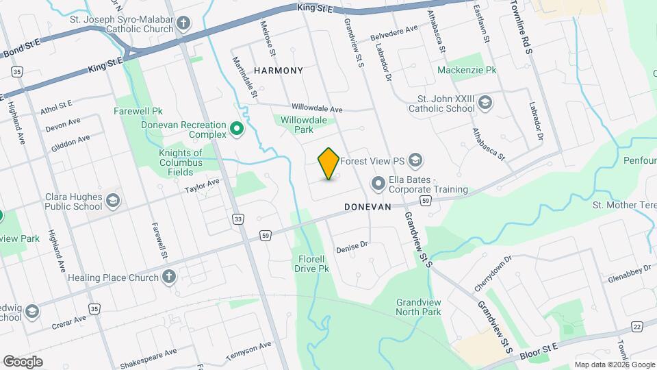 975 Hawthorne Ct Map and Location Details
