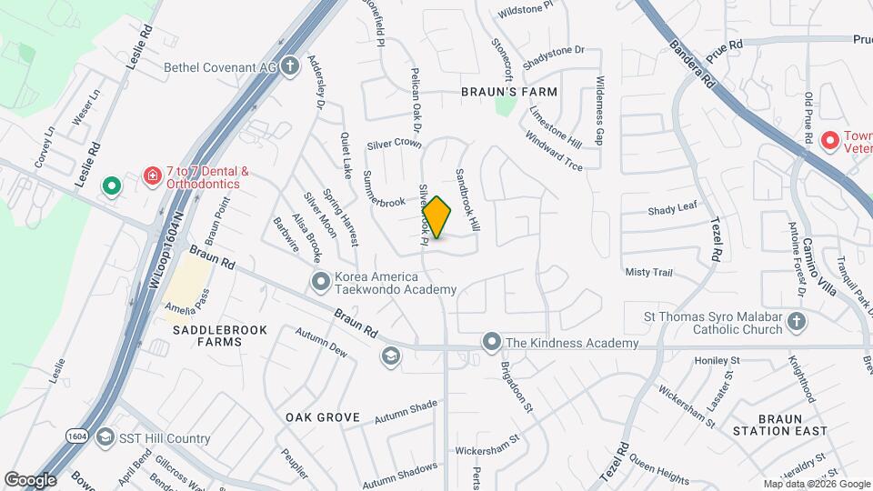 9443 Sycamore Brook Map and Location Details