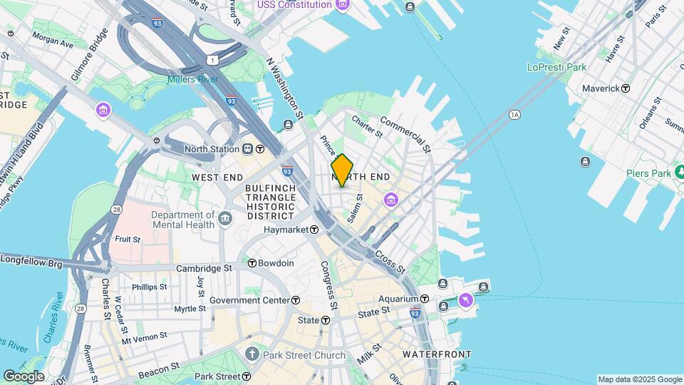 33 N Margin St Mapa y Detalles de la Ubicación