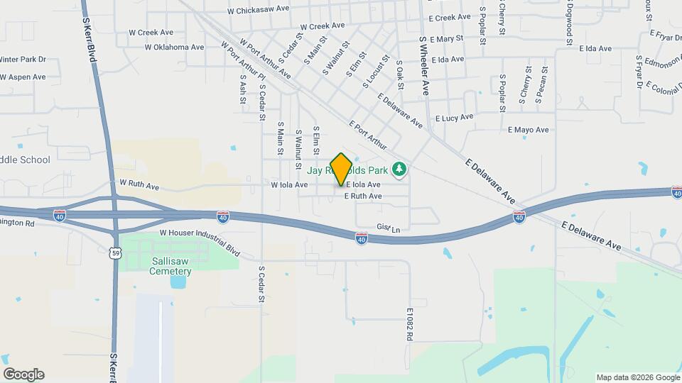 203 E Ruth Ave Mapa y Detalles de la Ubicación