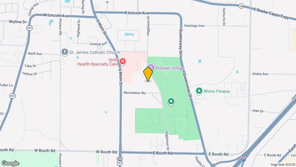 Parkside Mapa y Detalles de la Ubicación
