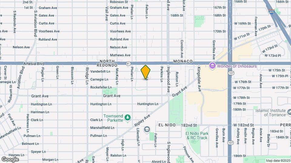 2522 Carnegie Ln Map and Location Details