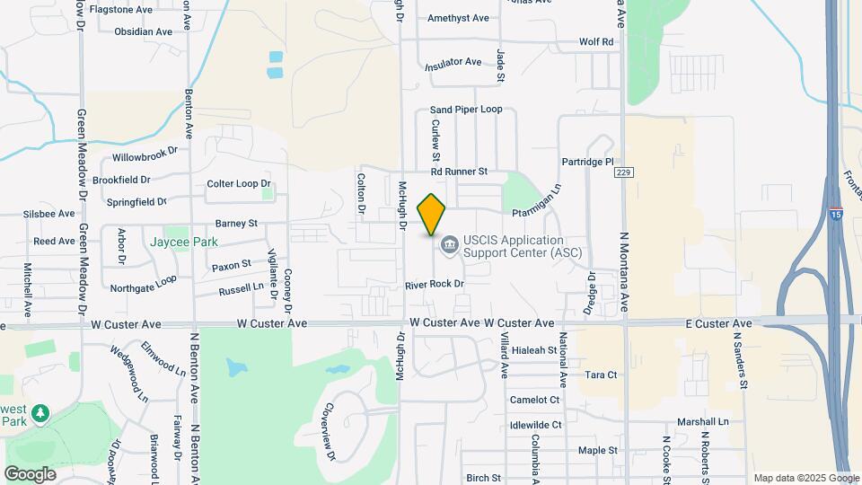 640 Ptarmigan Ln Map and Location Details