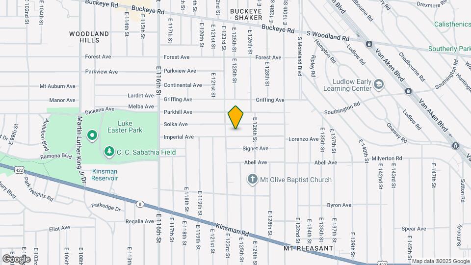 12321 Imperial Ave Map and Location Details