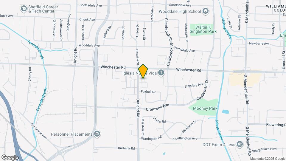 3635 Chesterwood Dr Map and Location Details