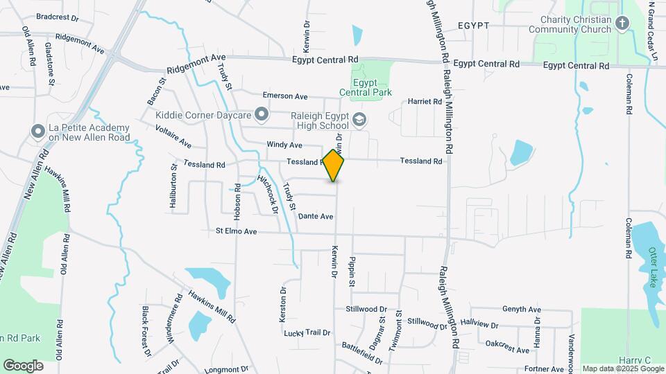 4071 Kerwin Dr Map and Location Details