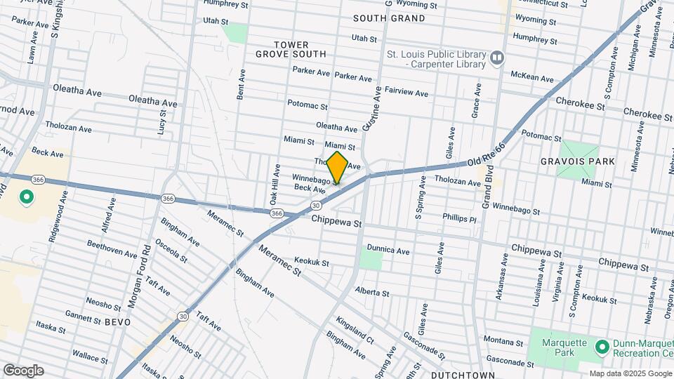 4001 Gravois Ave Mapa y Detalles de la Ubicación
