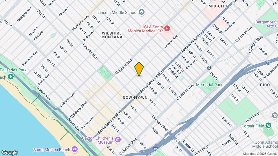 1314 10th St Map and Location Details