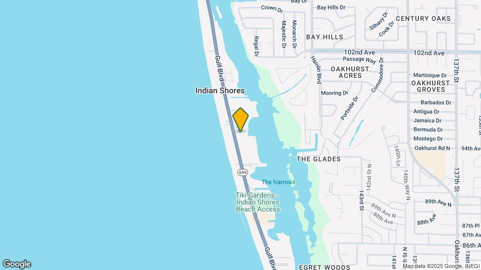 19727 Gulf Blvd Map and Location Details